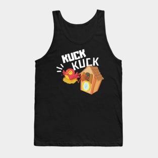 Kuck Kuck Schwarzwald Uhr Lustiges Schwaben Motiv Tank Top